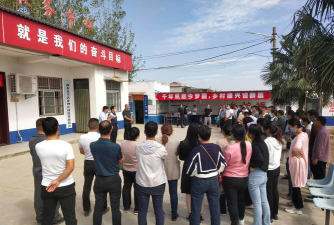 阜城县码头镇中学阅读区