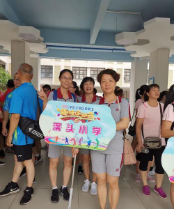 江海区滘头小学阅读区