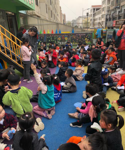 邻水县龙桥乡宝乐幼儿园阅读区