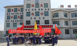 梁家墩镇中心学校阅读区