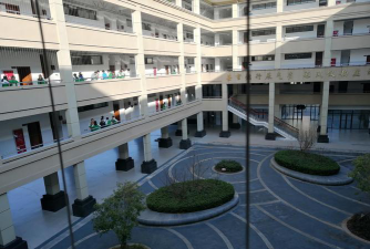 长子县博才学校阅读区
