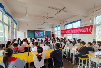 宝丰县前营乡中心小学阅读区