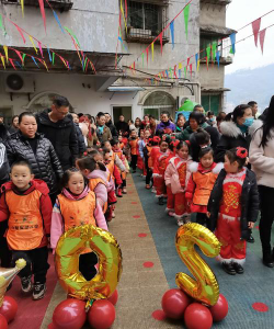 长寿县飞龙乡马鞍村幼儿园阅读区