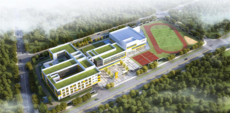 武汉市蔡甸区新天小学阅读区