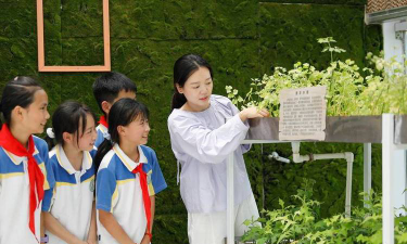 襄樊市清河口小学阅读区