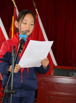 平凉市崆峒区白庙回族乡白庙初级中学阅读区