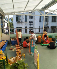 两路口镇琴琴幼儿园阅读区