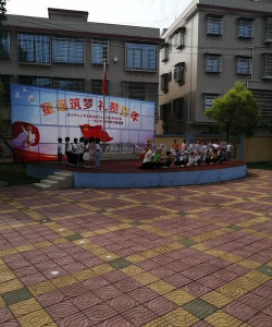 湛江市海头镇陈铁黎明小学阅读区