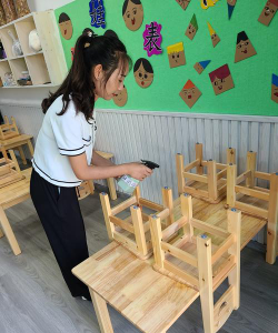 旺苍县东河镇爱心幼儿园阅读区