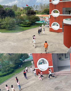 陡岗镇中心小学阅读区