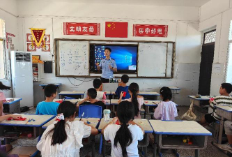 孝昌县季店乡中心小学阅读区
