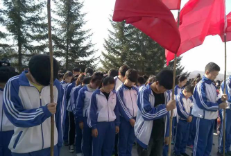 北四平中学阅读区