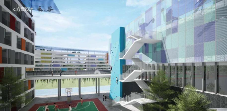 大川头镇九年一贯制学校阅读区