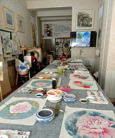 银川市兴庆区萍画艺术培训中心有限公司阅读区