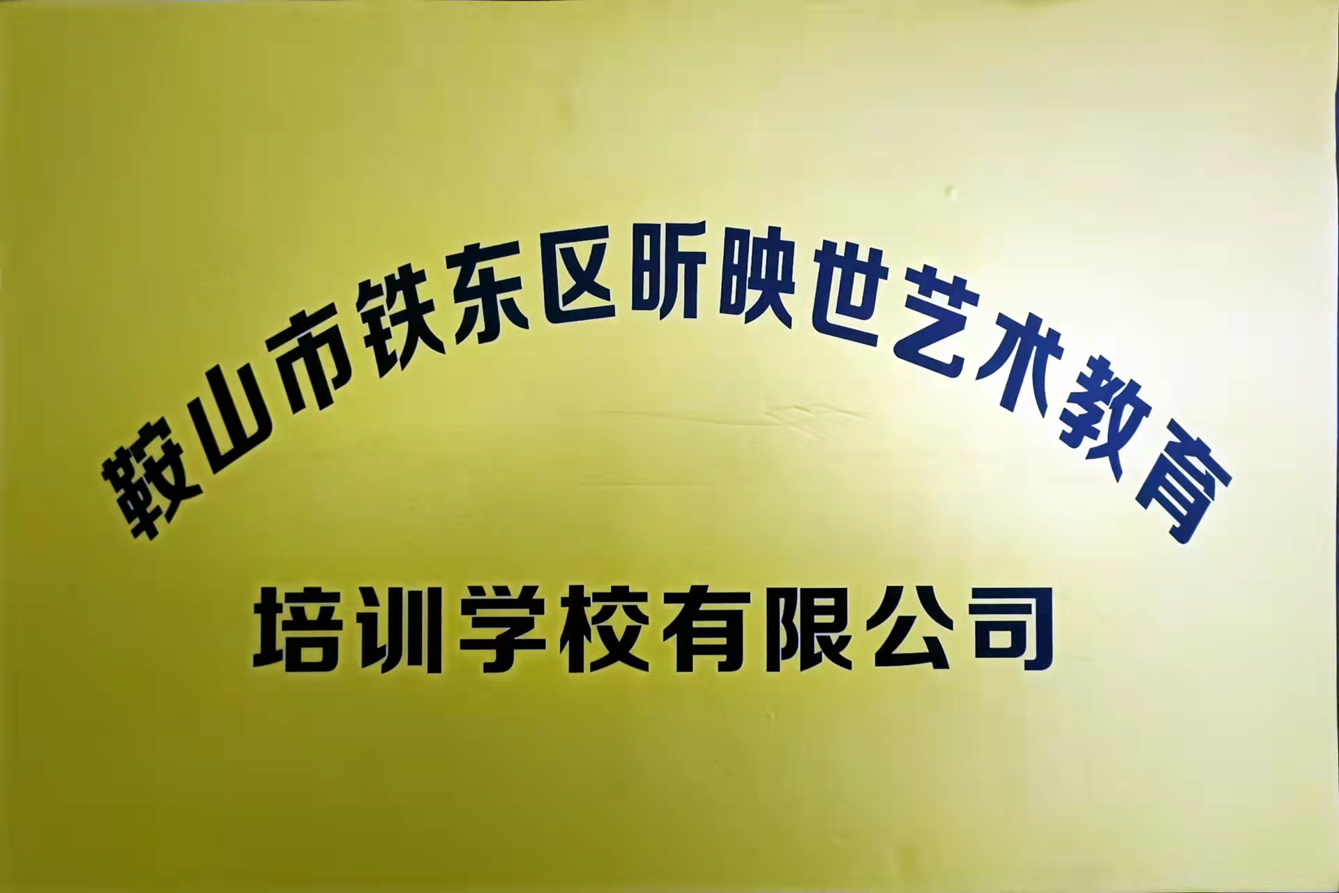 鞍山市铁东区昕映世艺术教育培训学校有限公司