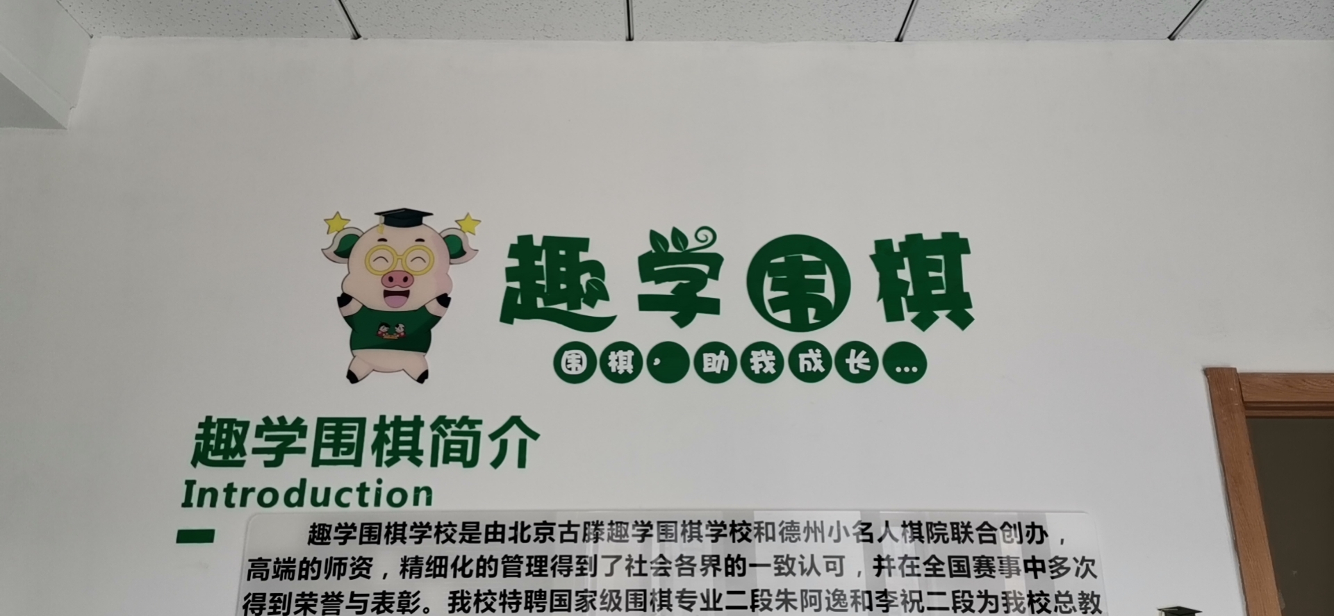 青岛西海岸新区趣学围棋培训学校有限公司
